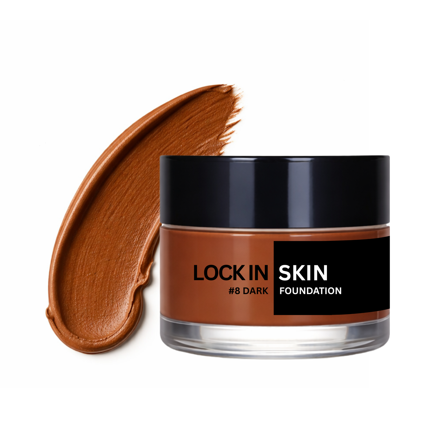 #8 Dark (Cappuccino) Foundation Jar 20g