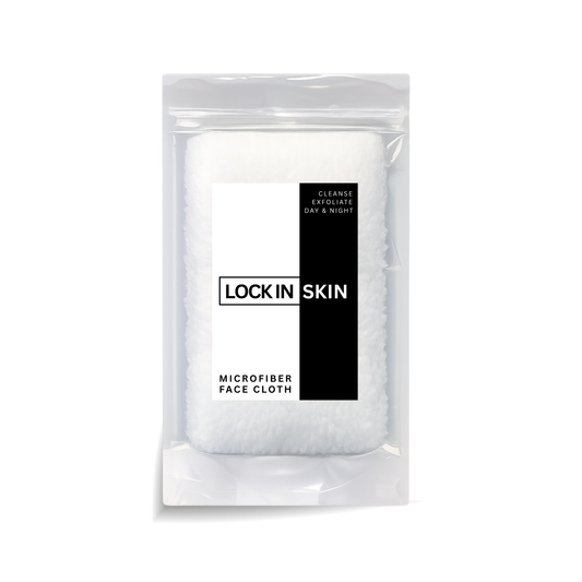 #White Microfiber Face Cloth